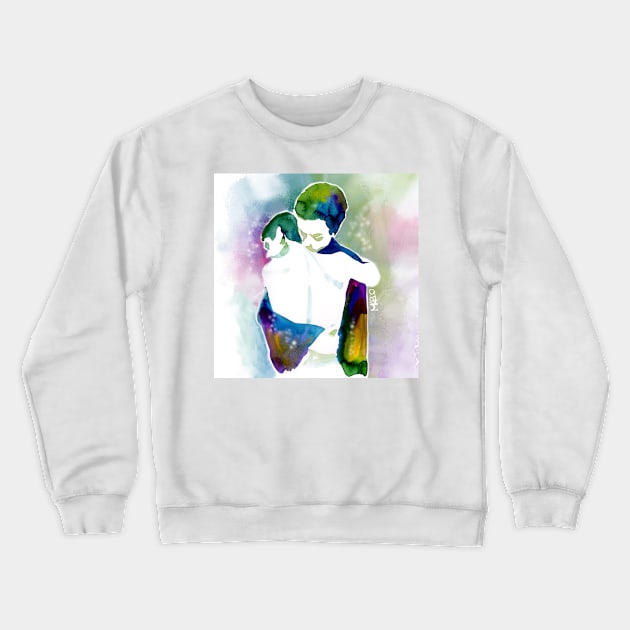 Ballet Dancers Crewneck Sweatshirt by florista_designs